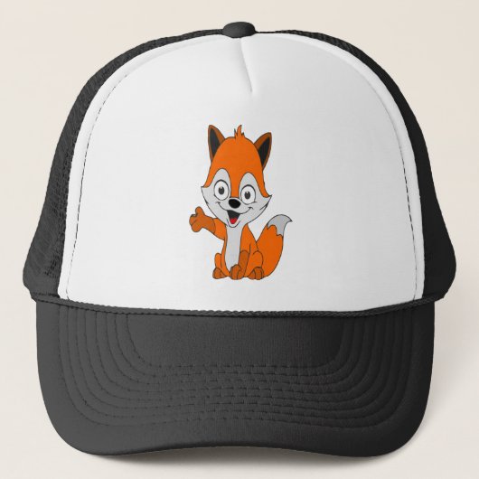 lustiger Fuchs Truckerkappe (Vorderseite)