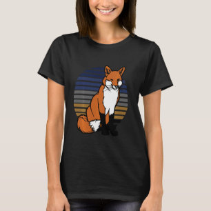 Lustiger Fuchs wegen sarkastischem Wortwitz-Witz V T-Shirt