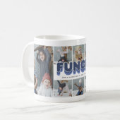 Lustiger Funcle Onkel Foto Collage Kaffeetasse (Vorderseite Links)