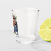 Lustiger Funcle-Onkel-Foto Schnapsglas (Rechts)
