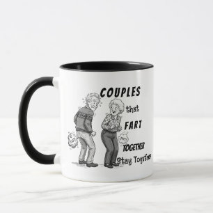 Lustiger Fürzebecher: Bestes Geschenk für Paare Tasse