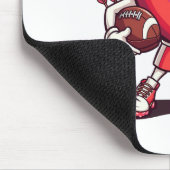 Lustiger Fuß Valentinstag Jungen Mädchen Cupid Mousepad (Ecke)
