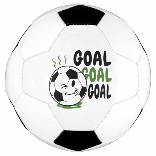 Lustiger Fußball, Fußballtor Fußball (Vorderseite)