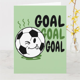Lustiger Fußball, Fußballtor Karte