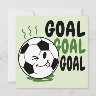 Lustiger Fußball, Fußballtor Karte