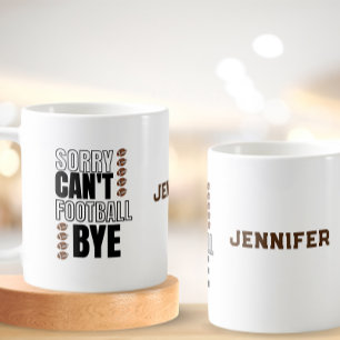 Lustiger Fußball-Mama-Trainer Retro-Kinder Kaffeetasse