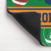 LUSTIGER FUSSBALL Sport-Cartoon ADDIEREN IHREN Mousepad (Ecke)