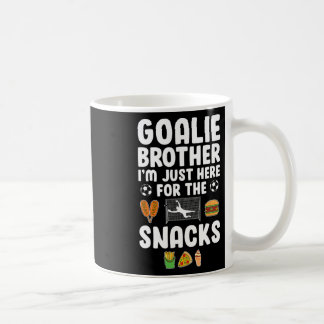 Lustiger Fußball-Torwart-Bruder eines Fußball-Torh Kaffeetasse