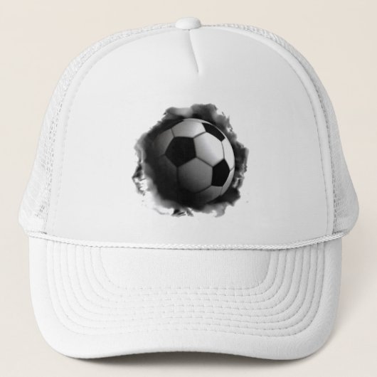 Lustiger Fußball Truckerkappe (Vorderseite)