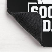 Lustiger Fußball-Vater Herren-Fußball-Training und Mousepad (Ecke)