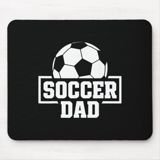 Lustiger Fußball-Vater Herren-Fußball-Training und Mousepad (Vorne)