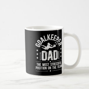 Lustiger Fußballtorwart-Vater eines Fußballtorwart Kaffeetasse