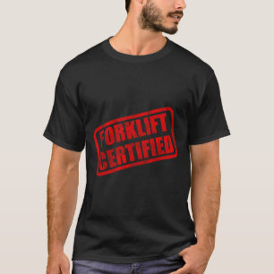 Lustiger Gabelstapler zertifizierter Meme  T-Shirt