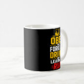 Lustiger Gabelstaplerfahrer Kaffeetasse (VorderseiteRechts)