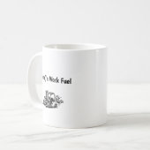 Lustiger Gabelstaplerfahrer-Mug mit individuellem  Kaffeetasse (Vorderseite Links)