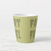 Lustiger Gag-Geschenk-Kaffeebecher Milchtasse (Vorderseite)