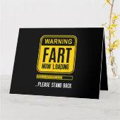 Lustiger Gag Karte (Gelbe Blume)