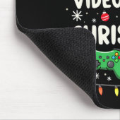 Lustiger Gamer, der am wahrscheinlichsten Videospi Mousepad (Ecke)