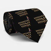 Lustiger Gamer Krawatte (Gerollt)