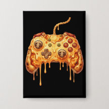 Lustiger Gamer Pizza Gaming Videospiel Enthusiast 