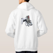 Lustiger Gamer-Vater Retro-Controller Evolution St Hoodie (Rückseite)
