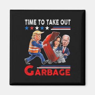 Lustiger Garge für Trump 2024 - Zeit, den Garge ra Magnet