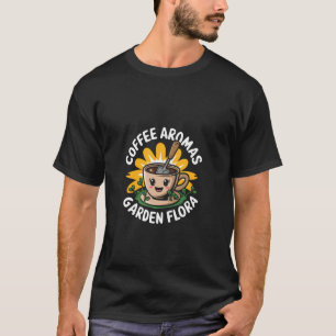 Lustiger Garten Gärtner Kaffee Gärtnerei Wachsende T-Shirt