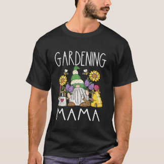 Lustiger Garten Gnom Gärtnerei Mama Mutter Gardine T-Shirt