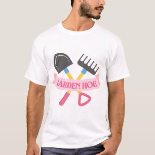 Lustiger Garten-Hoe Cute Gartenbau Pun Art T-Shirt