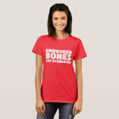 lustiger gebrochener Knochensturm T-Shirt (Vorne ganz)