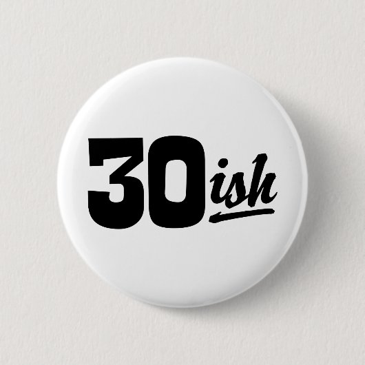 Lustiger Geburtstag Button (Vorderseite)