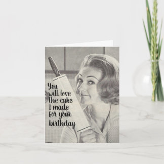 Lustiger Geburtstag. Button gefährlich werden. Karte