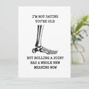 Lustiger Geburtstag Ehemann Zusammen Alt Werdend F Einladung