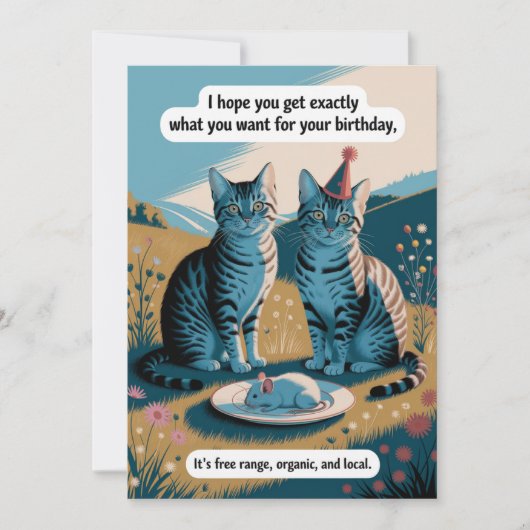 lustiger geburtstag einladung (Vorderseite)