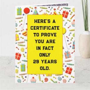 Lustiger Geburtstag Erwachsener Karte