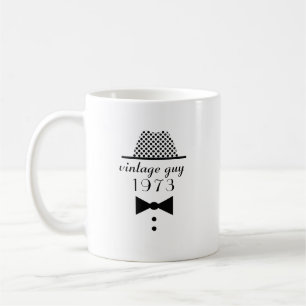 Lustiger Geburtstag für Männer im Vintage-Stil Kaffeetasse