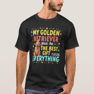 Lustiger Geburtstag Golden Retriever Hund T-Shirt