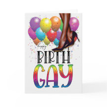 Lustiger Geburtstag HOMO Afrodeutscher Regenbogen-