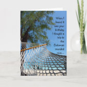 Lustiger Geburtstag! Karte (Vorderseite)