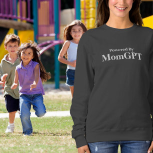 Lustiger Geburtstag Mama - Unterstützt von MomGPT  Sweatshirt