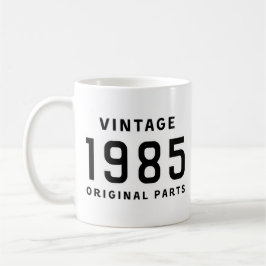 Lustiger Geburtstag Vintage 1985 Originalteile Tas Kaffeetasse