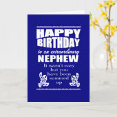 lustiger Geburtstagsgeschenk Karte (Gelbe Blume)