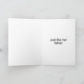 lustiger Geburtstagssohn Karte (Innenseite)