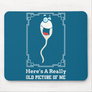 Lustiger Geburtstagsstreich für Männer über 60  Mousepad