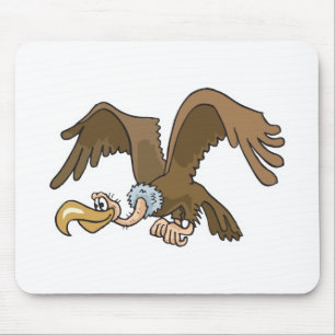 Lustiger Geier Mousepad
