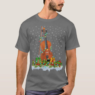 Lustiger Geigenmusikliebhaber passend zum Weihnach T-Shirt