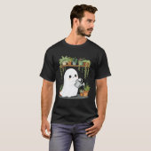 Lustiger Geist bewässert Pflanzen Gruselige Saison T-Shirt (Vorne ganz)