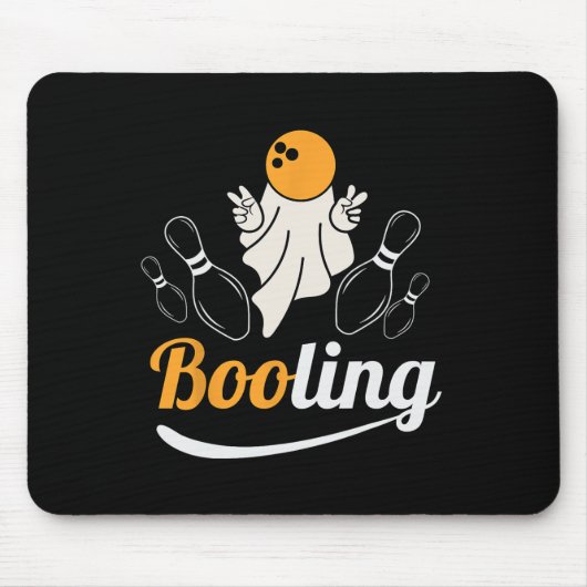 Lustiger Geist Boo Booling Liebhaber Fauler Hallow Mousepad (Vorne)