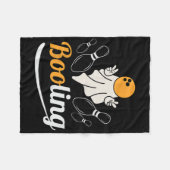 Lustiger Geist Boo Booling Liebhaber Faules Hallow Fleecedecke (Vorderseite (Horizontal))