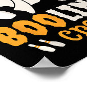 Lustiger Geist Boo Booling Liebhaber Faules Hallow Poster (Ecke)